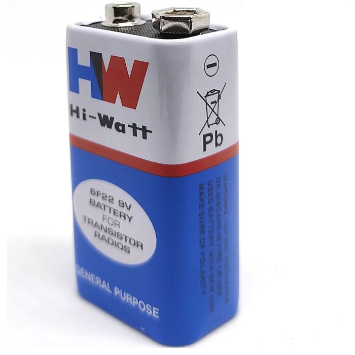 9V Original HW High-Quality Battery — view 3