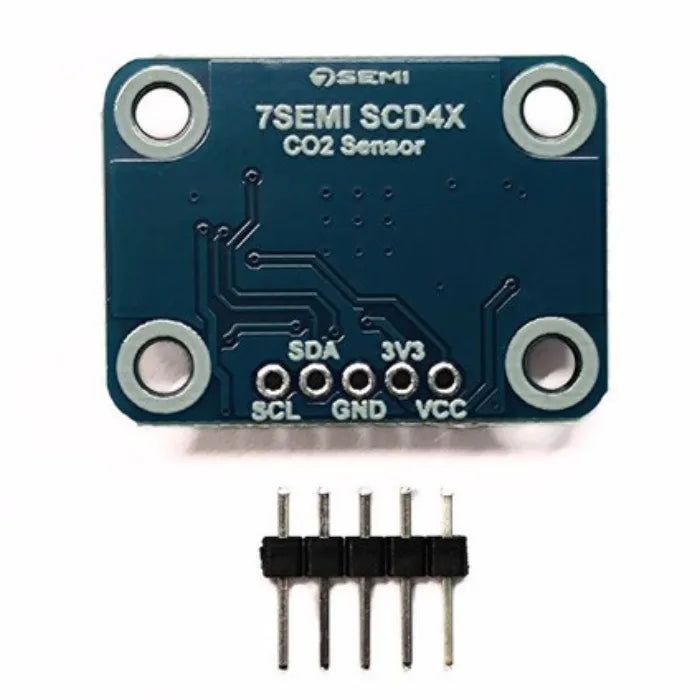 SCD41 High Accuracy CO2 Temperature and Humidity Sensor Breakout I2C - 7Semi — view 3