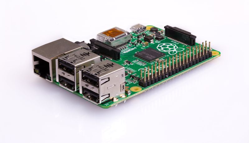 Raspberry Pi 1 Model B+ — view 2