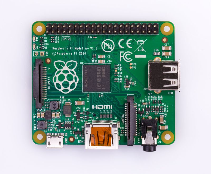 Raspberry Pi 1 Model A+ — view 2