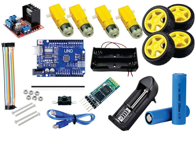 Voice control robot kit (without chassis ) — view 1