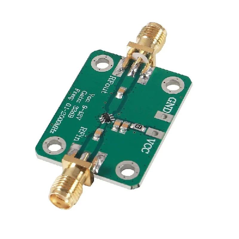 0.1-2000mhz RF Wideband Amplifier Gain 30db Low-Noise Amplifier LNA Board Module — view 3