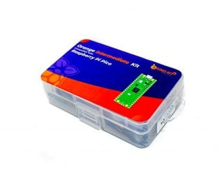 Orange Raspberry Pi Pico – Intermediate — view 1