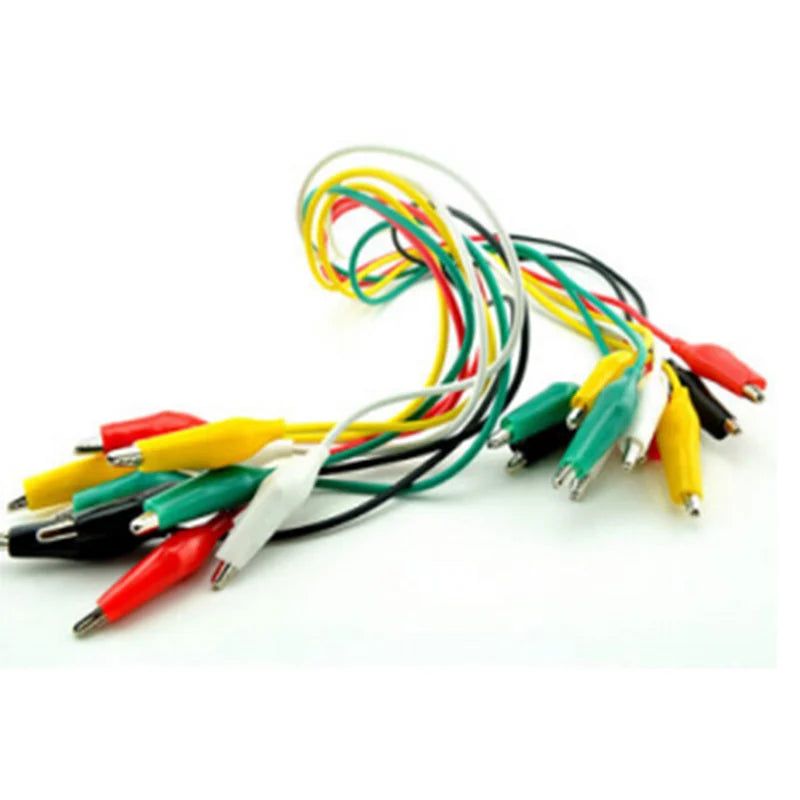 50cm Long Alligator Clips, Electrical DIY Test Leads 5pcs, for Micro:bit — view 3