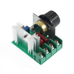 AC 220V 2000W SCR VOLTAGE REGULATOR DIMMERS SPEED CONTROL THERMOSTAT — view 1