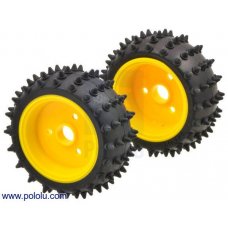 Pololu 1687 Tamiya 70194 Spike Tire Set - 2 tires — view 1
