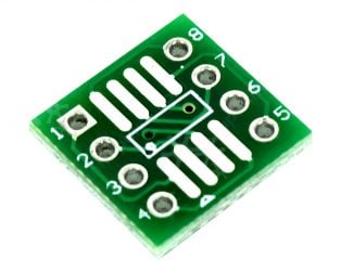 Sop8 Tssop8 Ssop8 To Dip8 Adapter-2Pcs. — view 1