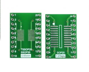 SOIC/SSOP TO DIP 20 PIN Adapter-2pcs — view 1