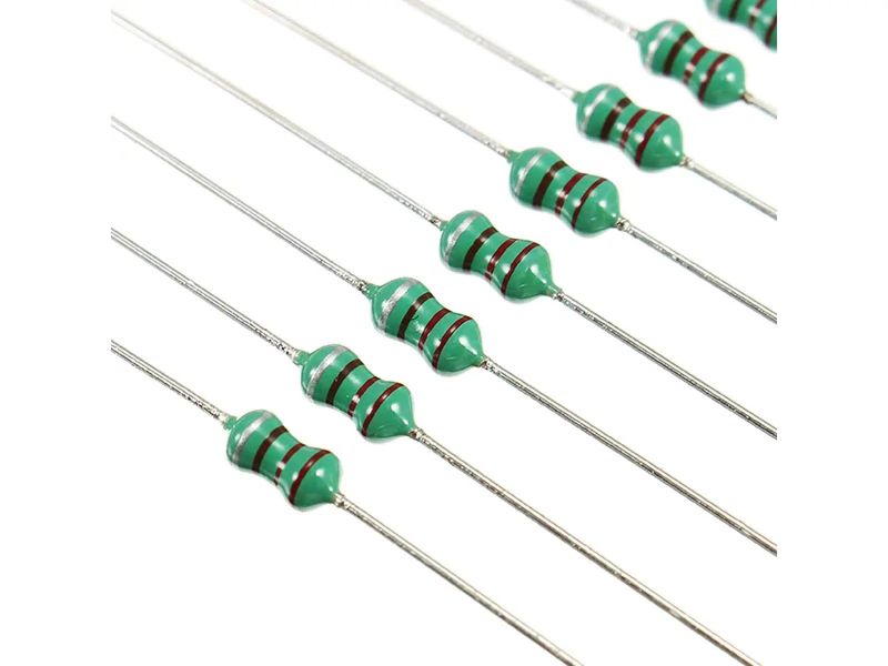 0410 1uH 0.5W Color Ring DIP Inductor (Pack of 10) — view 2