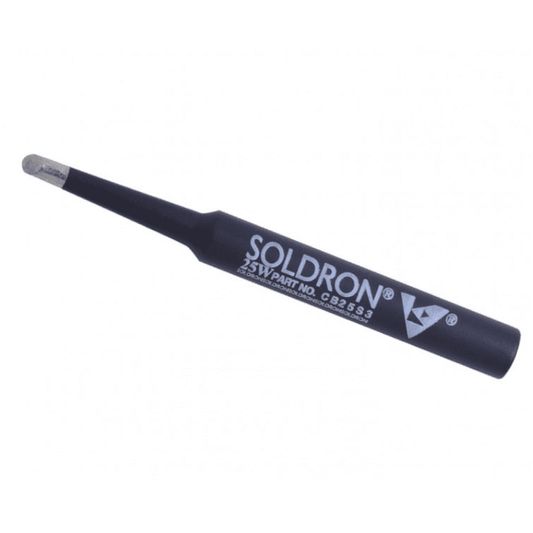 Soldron Black Ceramic Coated Delux Spade Bit for Soldron 25W Soldering Iron - CB25S3 — view 1