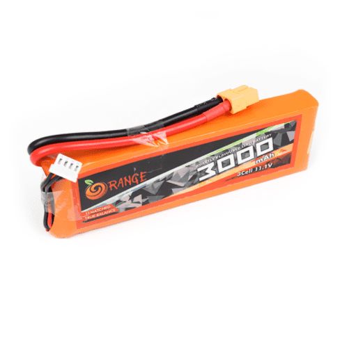 11.1 V 3000mah 3S 25C-60C Lithium Polymer Battery — view 1