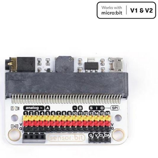 ELECFREAKS Sensor:bit (IO Extension Board For micro:bit) — view 1