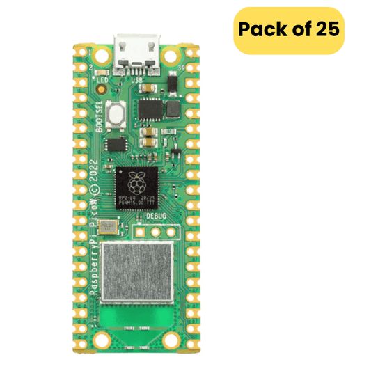 Raspberry Pi Pico W ( Pack of 25) — view 1