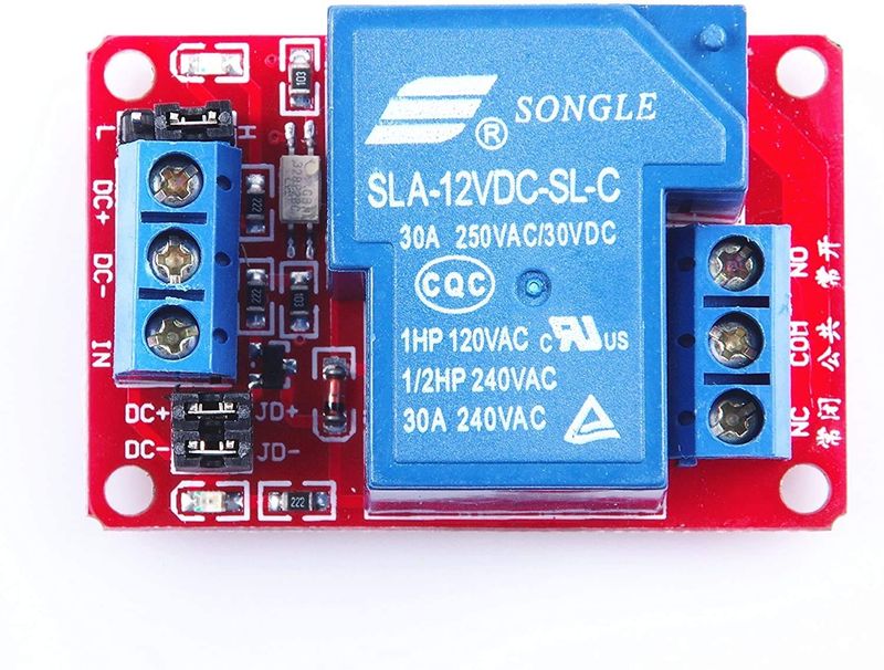 5v 1 channel 30A relay — view 1