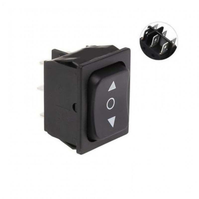 15/30A 250V DPDT ON-OFF-ON Rocker Switch — view 2