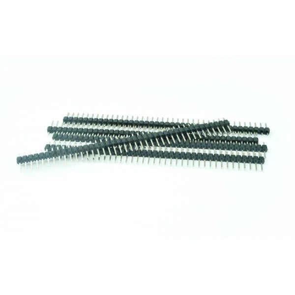 40 x 1 Male Header Pins - Long Pitch 2.54mm Length 15mm — view 3