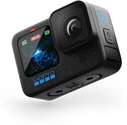 GoPro HERO12 DualLCDScreens 5.3K60 UltraHDVideo HyperSmooth 6.0withAutoBoostWaterproof Sports and Action Camera (Black, 27 MP) — view 1