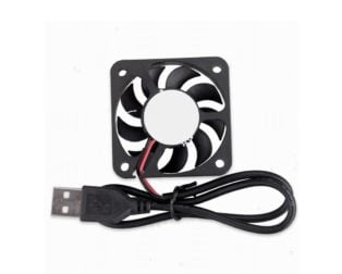 DC5V 8010 Double Ball Cooling Fan with USB Size:80*80*10MM — view 1