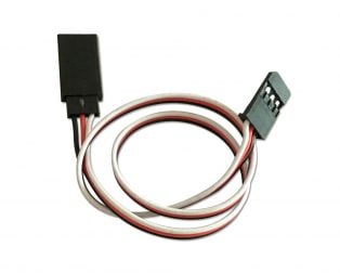 SafeConnect Flat 30CM 26AWG Servo Lead Extension (Futaba) Cable — view 1
