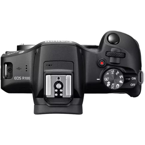Canon EOS R100 Mirrorless Camera with 18-45mm Lens — view 2