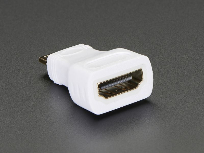 Mini HDMI Plug to Standard HDMI Jack Adapter — view 2