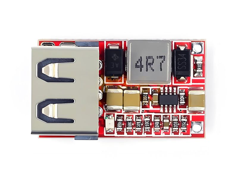 DC 6-24V to 5V 3A Step Down Buck Converter Module with USB — view 1