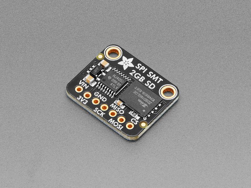 Adafruit XTSD SPI Flash SD Card - 2GB — view 3