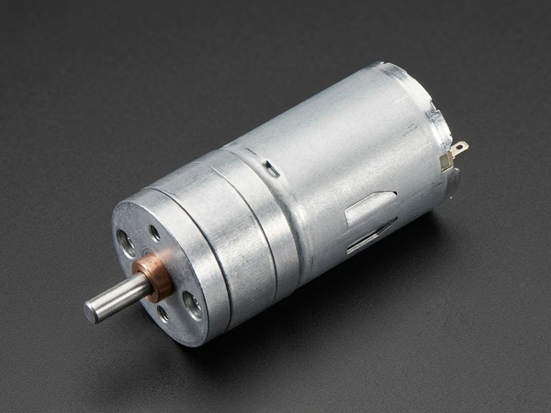 12V 620 RPM Brushed DC Geared Motor - GA25 Medium Power — view 1