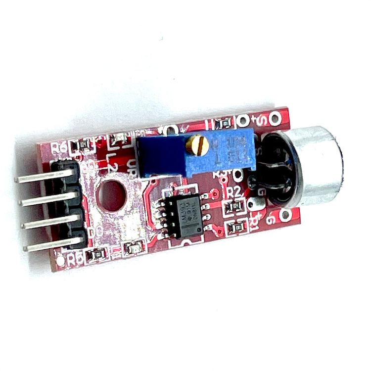 Audio/Sound Detection Sensor Module - Arduino Compatible Microphone — view 1