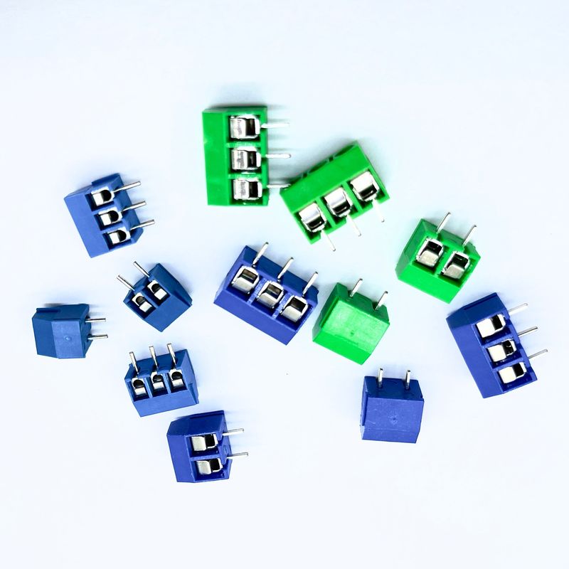 PCB Mount Terminal Block Screw Connector (Pack of 5) — view 1
