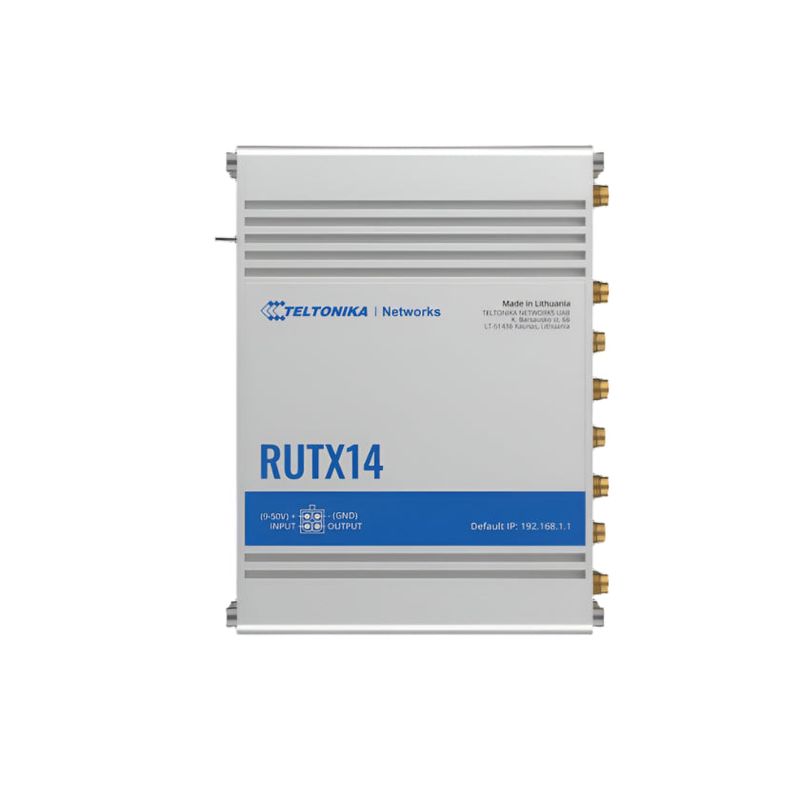 RUTX14 - 4G LTE CAT12 - Industrial Cellular Router — view 1