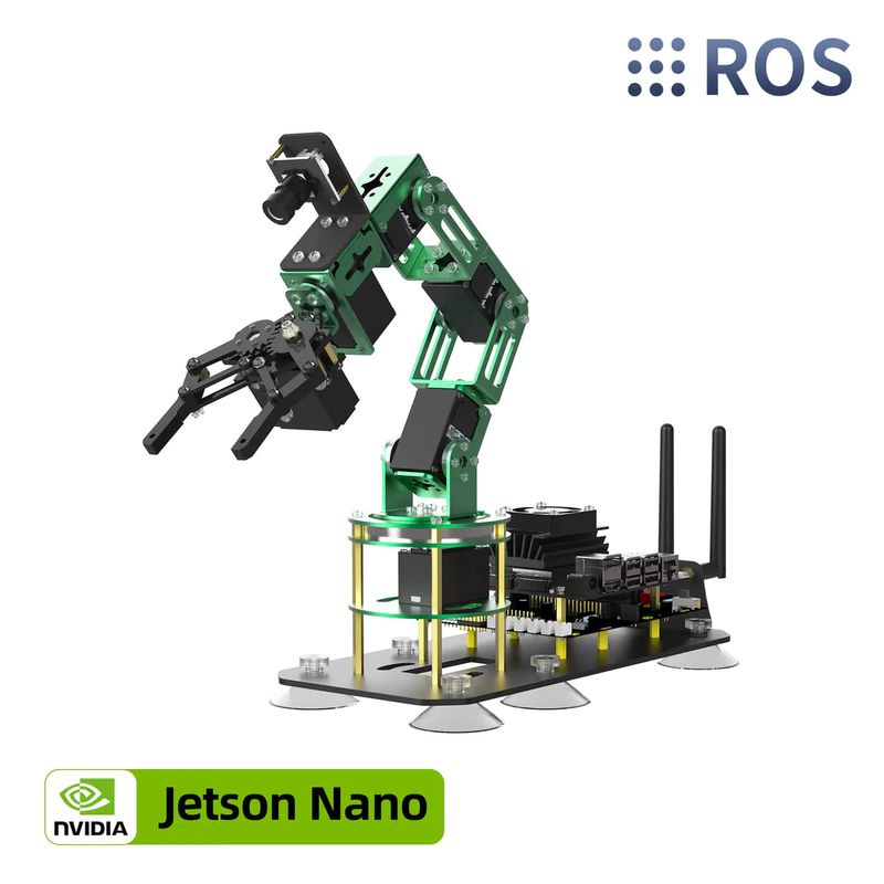 DOFBOT AI Vision Robotic Arm with ROS for Jetson NANO — view 1