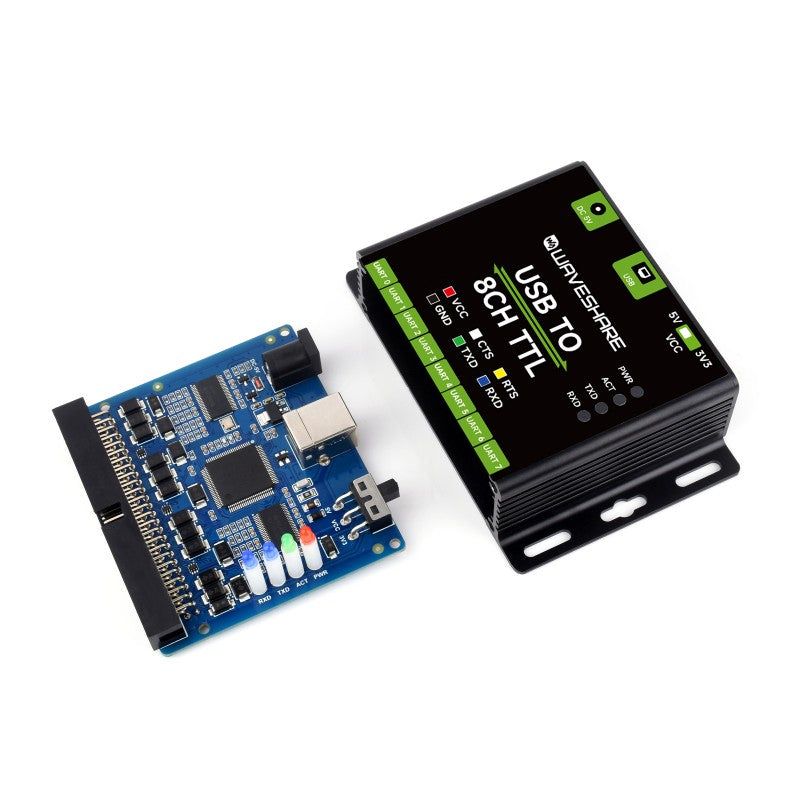 Industrial USB TO 8CH TTL Converter — view 2