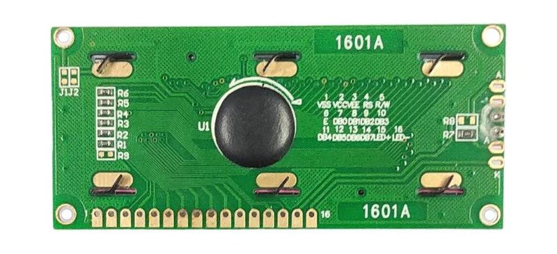 16×1 LCD Green JHD Display (C) – Character LCD Module — view 2