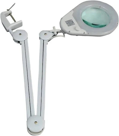 VARTECH Magnifier Lamp 228L 8X – Folding Arm Inspection & Repair Lamp — view 2