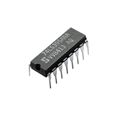 74 LS 395 – 4-Bit Shift Register with 3-State Outputs — view 1