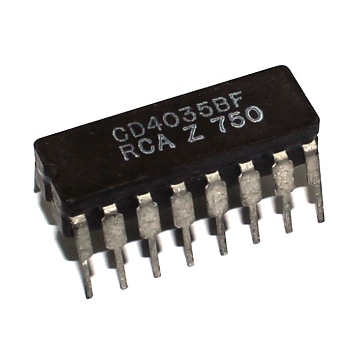 CD 4035 – 4-Bit Parallel-In/Serial-Out Shift Register — view 1