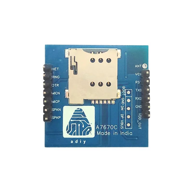SIMA7670C 4G LTE GSM/GPRS Module with Breadboard Friendly Breakout — view 2
