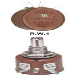 100Ω-20kΩ 1W Single Turn Wire Wound Potentiometer — view 1