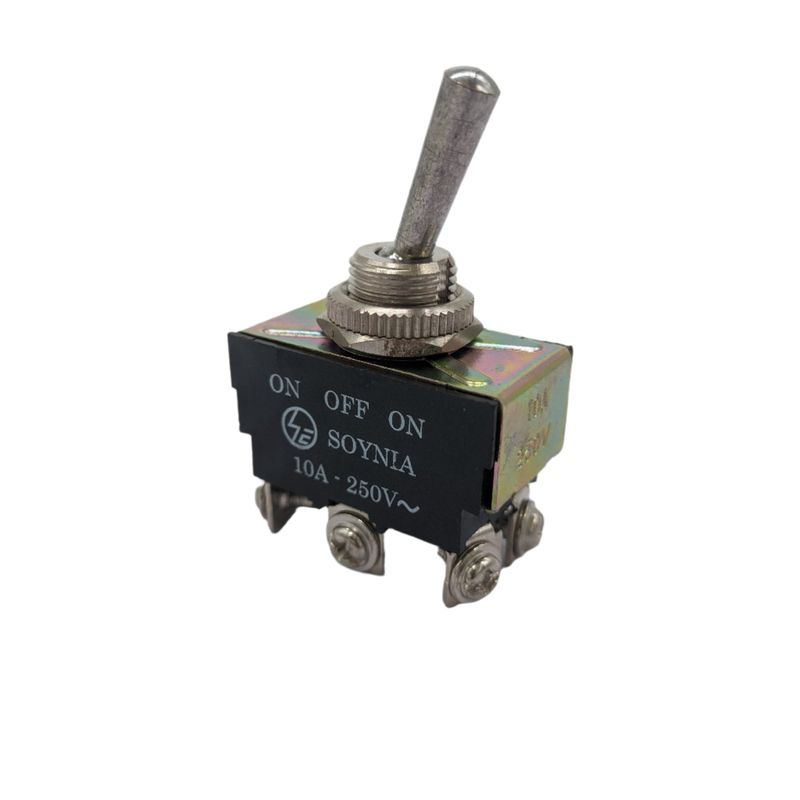 10A DPDT Toggle Switch SE 609 (ON-OFF-ON) — view 1
