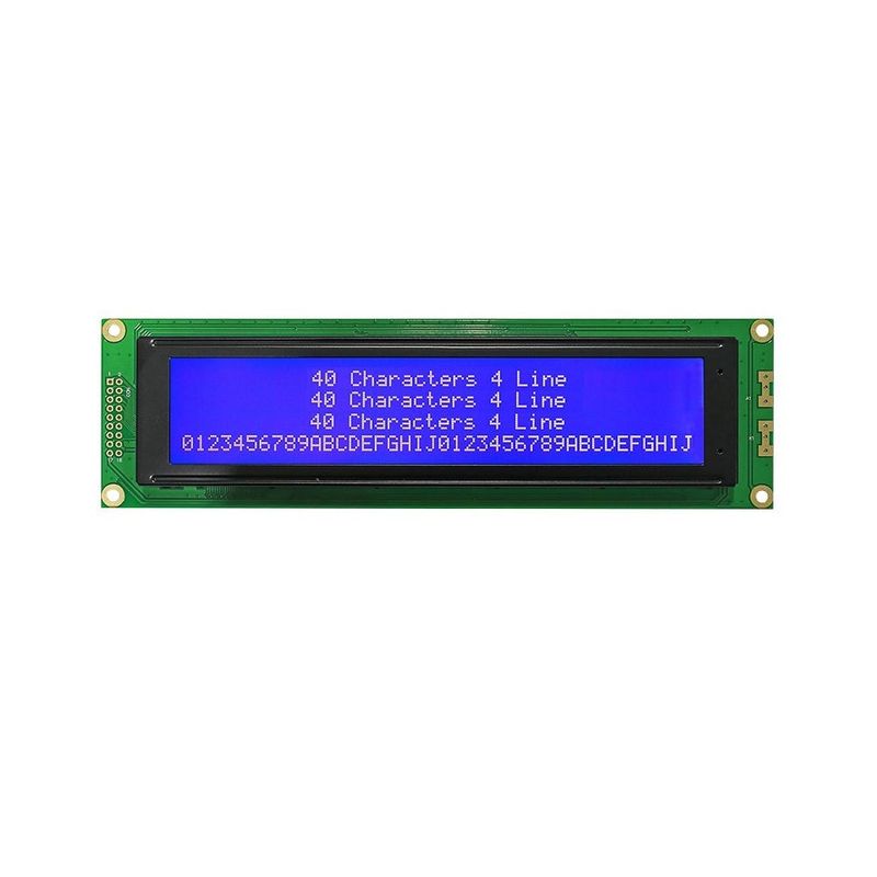 40 x 4 Blue Color LCD Display (JHD404) — view 1