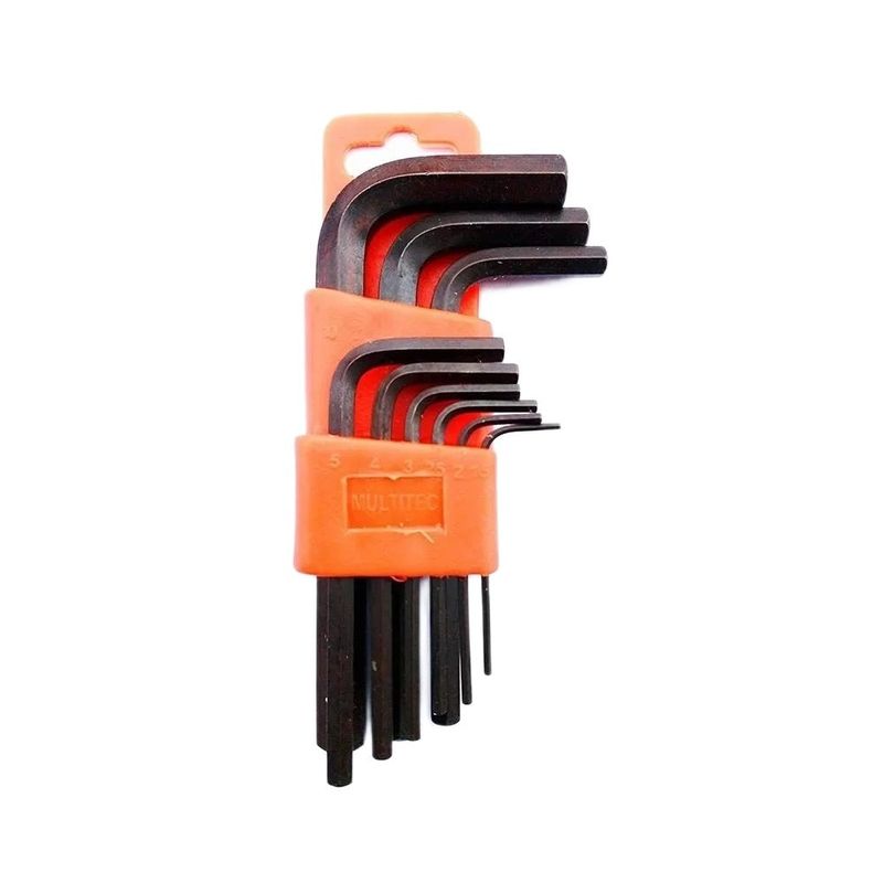 Multitec HSLK-100 Short Series Allen Key Set — view 2