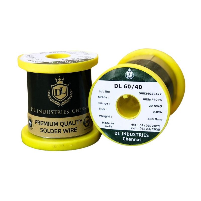 DL Solder Wire 105 Tin/Lead 22 SWG - 500 gm — view 1