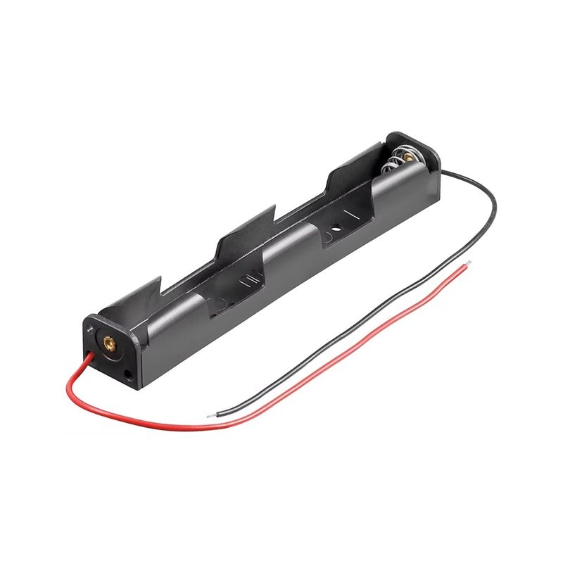 2xAA Strip Battery Holder — view 1