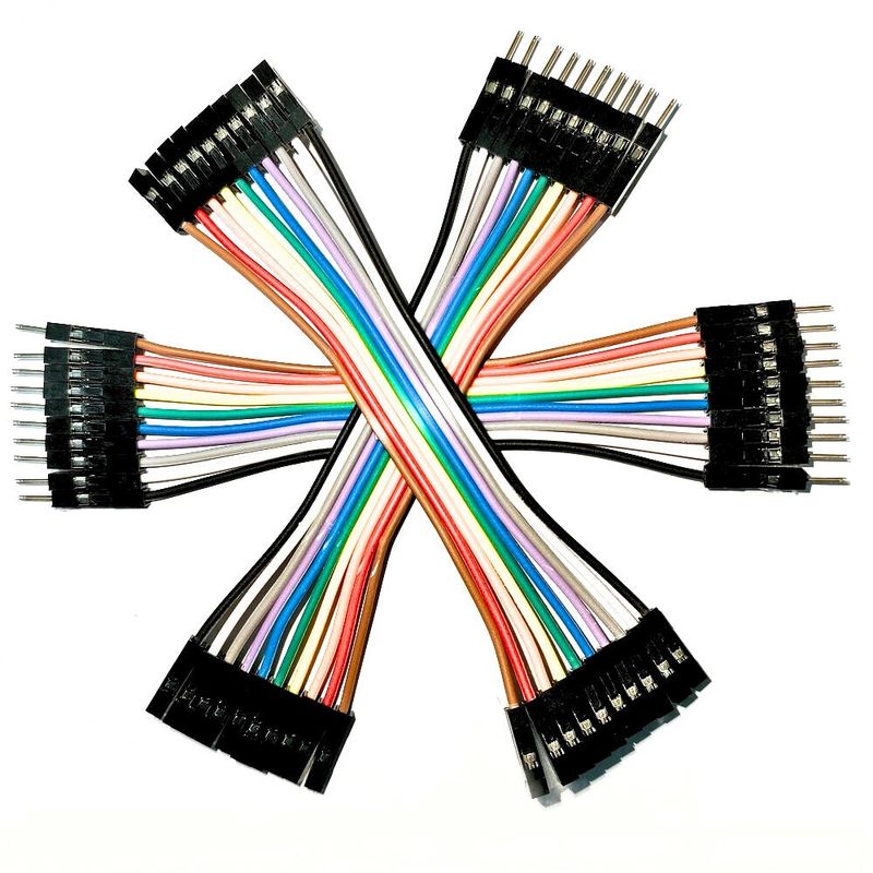 10 Pin 10cm Jumper Wire Set — view 1