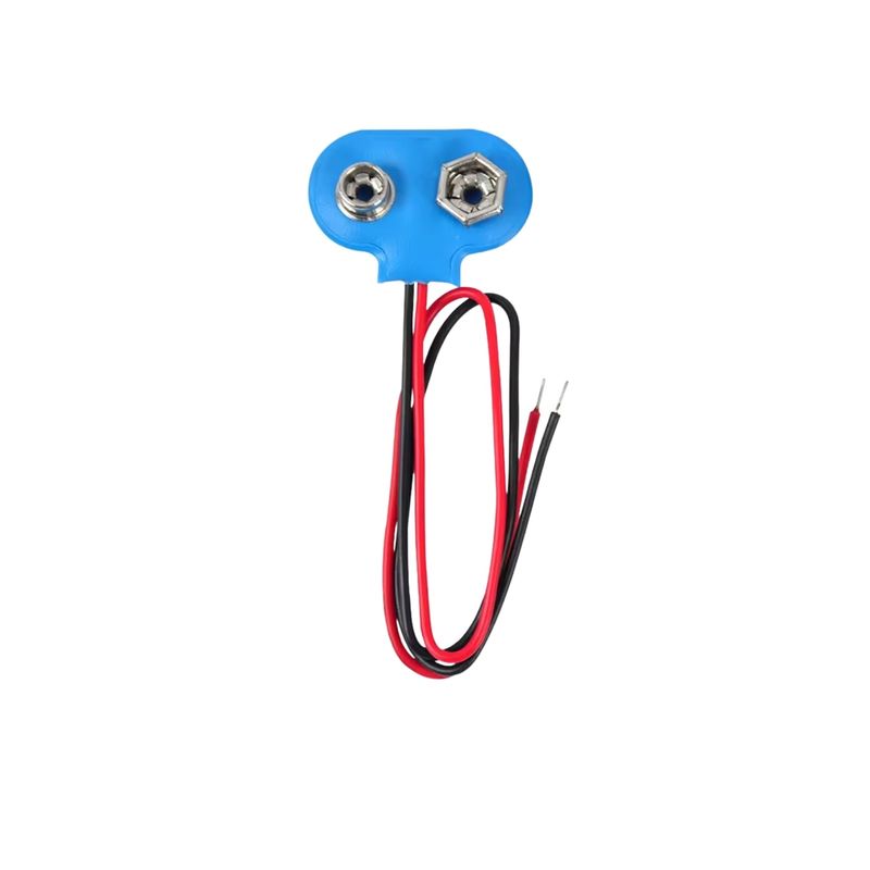 9V Battery Snap Blue — view 1
