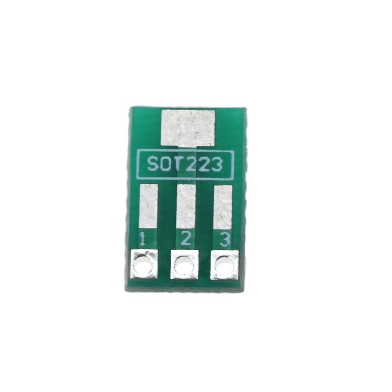 SOT89 to DIP SOT223 1.5mm Double Sided Glass PCB — view 2