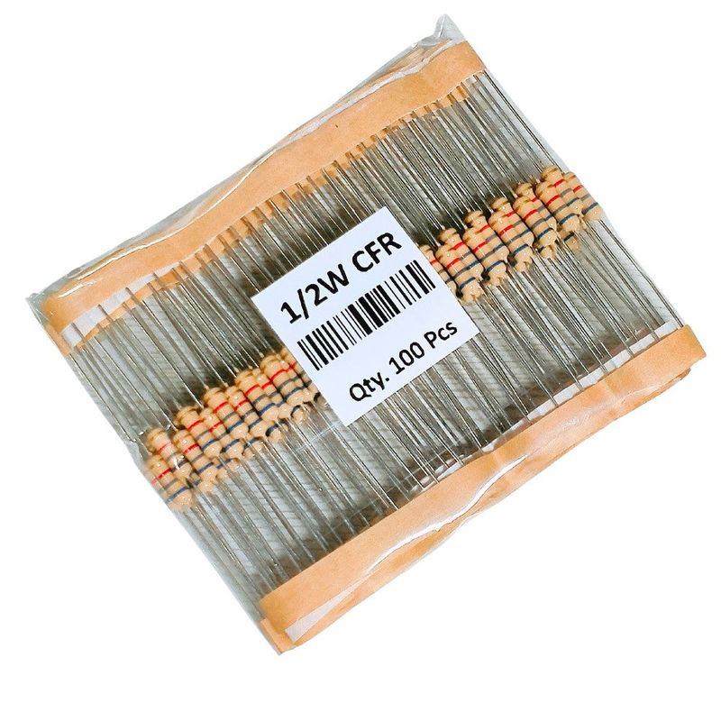 1K Ohm 1/2W Carbon Film Resistor — view 2