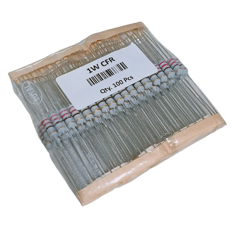 9M1 Ohm 1W Carbon Film Resistor — view 2
