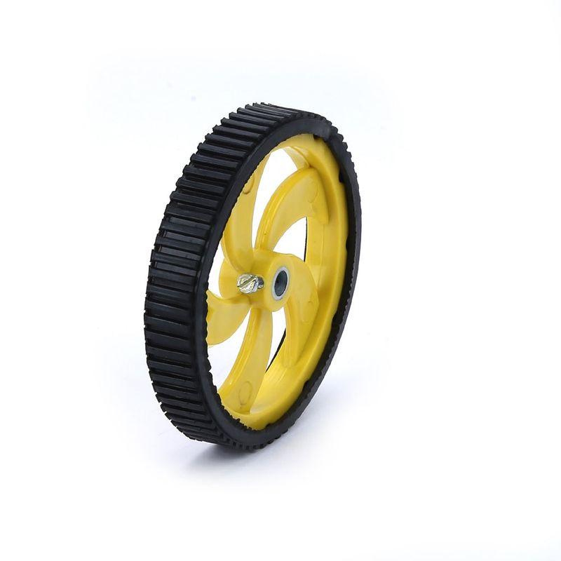 85x15mm 5Wing Yellow Wheel-6mm — view 1